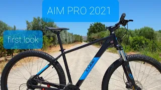 CUBE AIM PRO 29 2021 (NEW MODEL) Black 'n' Blue