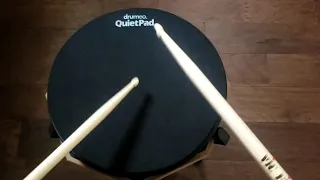 drumeo quiet practice pad