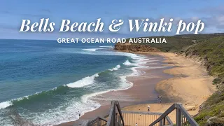 [4K] Bells Beach and Winki Pop - Walking Tour - Great Ocean Road - Victoria, Australia