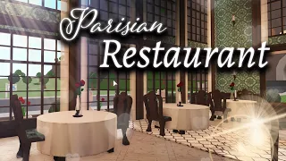 Bloxburg Speedbuild: Parisian Restaurant