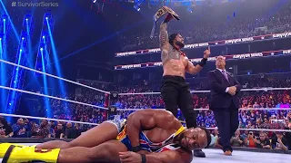 Roman Reigns Vs.  Big E Full Match   WWE Survivor Series 2021