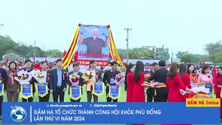 Đầm Hà: Tổ chức thành công Hội khỏe Phù Đổng lần thứ VI năm 2024