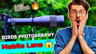 😱Apexel 60X 4k Zoom lans video test || super HD mobile photography lens 🔥|#apexel #photography