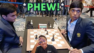 UNBELIEVABLE BLUNDER! | Nihal Sarin vs Praggnanandhaa | Game 1 | Commentary by Sagar