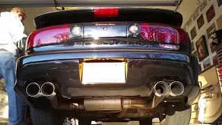 2000 Trans Am WS6 Flowmaster 40 series exhaust clip