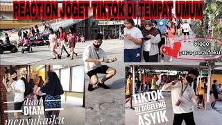 REACTION JOGET SENAM TIKTOK DI TEMPAT UMUM