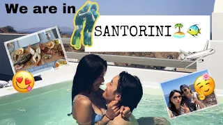 Our First Vacation Together - WE ARE IN SANTORINI [Korean/Filipina Couple] VLOG