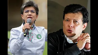“Busca votos diciendo mentiras”: discusión entre Claudia López y Hollman Morris por metro de Bogotá