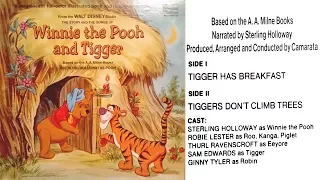 Winnie the Pooh and Tigger (1968) Disneyland Book and Record