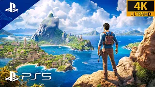 Uncharted™ LOOKS ABSOLUTELY AMAZING on PS5 | Ultra Realistic Graphics Gameplay [4K 60FPS HDR]