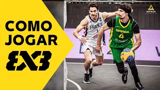 COMO JOGAR 3X3 - ( REGRAS DO BASQUETE 3X3 )