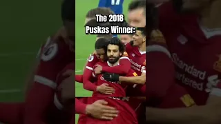 The 2018 Puskas Awards was a Robbery.. #shorts #puskasaward #mosalah