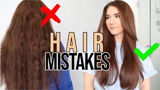 11 Ways You Are Damaging Your Hair EVERYDAY (without realizing it)