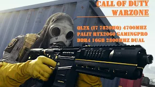 "Call of Duty  Warzone" QL2X (I7 7820hq)+RTX2060 Тест производительности