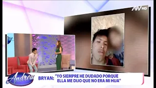 Bryan duda de su paternidad y asegura que Angie ya estaba embarazada cuando se conocieron