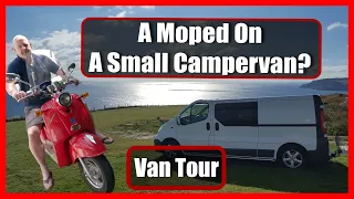 Van Tour - Vauxhall Vivaro Campervan with Moped | Vanlife