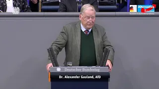 "Wir werden von einem Kriegskabinett Regiert" | Dr. Alexander Gauland | AfD Fraktion im Bundestag