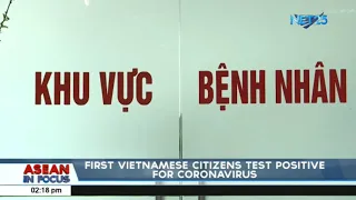 First Vietnamese citizens test positive for coronavirus