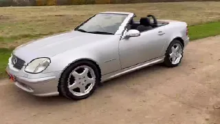 2000 W Mercedes SLK230 Convertible 1 Owner Low mileage FOR SALE at BCL CARS LTD