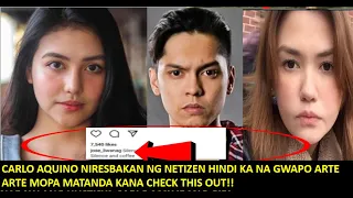 CARLO AQUINO NAG POST NG CRYPTIC MESSAGE AMID HIWALAYAN ISSUE KAY TRINA NETIZEN SINABIHAN SI CARLO H