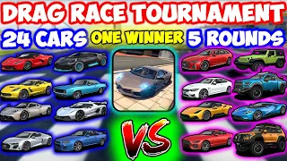 Extreme Car Driving Simulator Drag Race Tournament