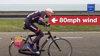 The Dutch headwind cycling championships are amazing