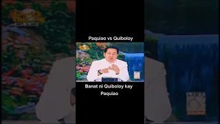 Banat ni Pastor Quiboloy kay Manny Pacquiao | quiboloy vs pacquiao | shorts