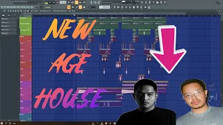 NEW AGE HOUSE TUTORIAL UNDER 5 MINS | BLEU CLAIR, OOTORO, AND MORE