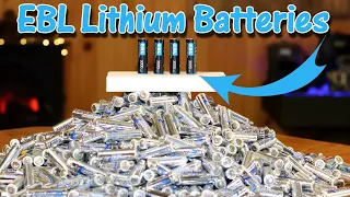 EBL Lithium Batteries: Head to Head Testing VS Energizer Ultimate Lithium Battery