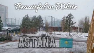 Astana Kazakhstan on Snowy Day|2021 November