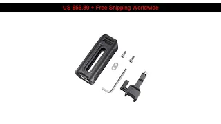 [Limited Offer] SmallRig Aluminum NATO Side Handle For Universal Camera Cage Featuring Nato Rail On