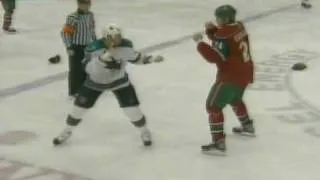 Jody Shelley vs Derek Boogaard Dec 31, 2008