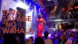 TIWA SAVAGE singing "No wahala" at Water & Garri concert in Washington DC 🔥🔥🔥