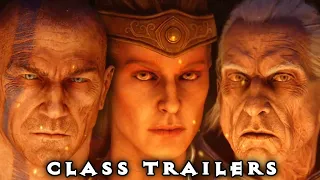 Diablo 2 Resurrected: ALL CLASS TRAILERS - Paladin, Druid, Necro, Barbarian, Amazon, Sorc & Assassin