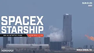 [SCRUBBED DON'T WATCH] Let's watch SpaceX static fire Starship SN-6!