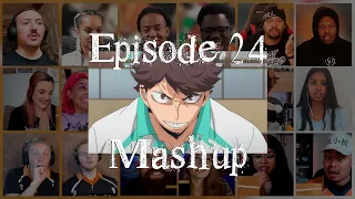 Haikyuu!! Season 2 Episode 24 Reaction Mashup | ハイキュー!!