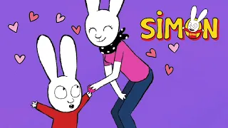 Simon - APPRENDS à fabriquer un coeur en papier HD [Officiel] Dessin animé pour enfants