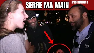 IL REFUSE DE SERRER LA MAIN À CETTE FEMME ET ELLE EST CHOQUÉE PAR LA RAISON 😮