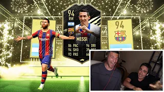 РЕАКЦИЯ НАШИХ ФИФЕРОВ НА ВЫПАДЕНИЕ ТРОЛЛЕЙ FIFA 21|| MESSI IN A PACK || MBAPPE IN A PACK