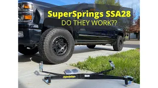 REVIEW: SuperSprings SSA28 on my 2014 Silverado 1500