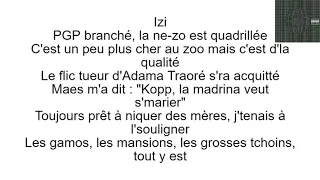 Booba - PGP (Lyrics)