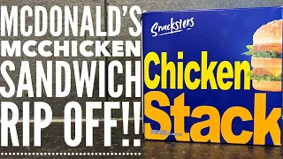 Snacksters Chicken Stack Review