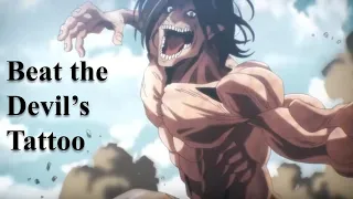 Attack on Titan 「AMV」- Beat The Devil's Tattoo