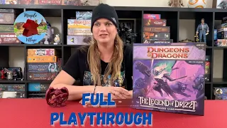 Dungeons & Dragons The Legend of Drizzt Board Game Full Playthrough