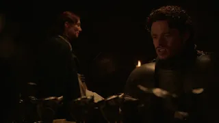 Game of Thrones S02E06 Robb Stark learns about Theon's betrayal