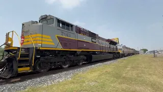 CPKC 2816 "The Empress" passing through Alice Texas on 05/27/24. video by Felicia Villarreal