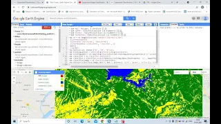 Supervised classification using Google Earth Engine