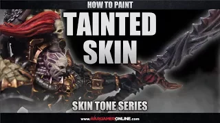 How to Paint Tainted Skin