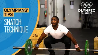 How to Master the Snatch in Olympic Weightlifting | Olympians' Tips