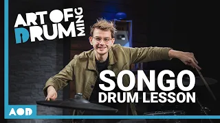 Songo Drum Lesson - Learn The ArtOfDrumming Intro Groove | Drum Lesson By Chris Hoffmann